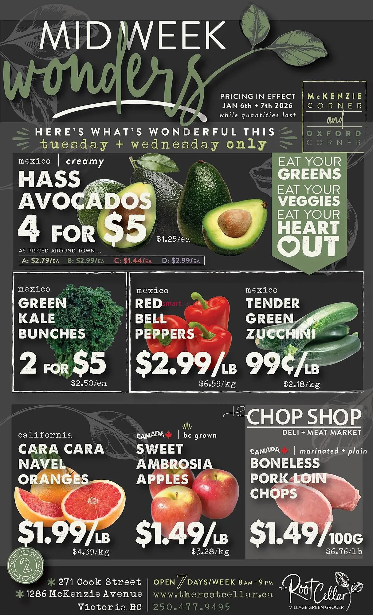 The Root Cellar flyer from January 6 to January 7 2026 - flyer page 1