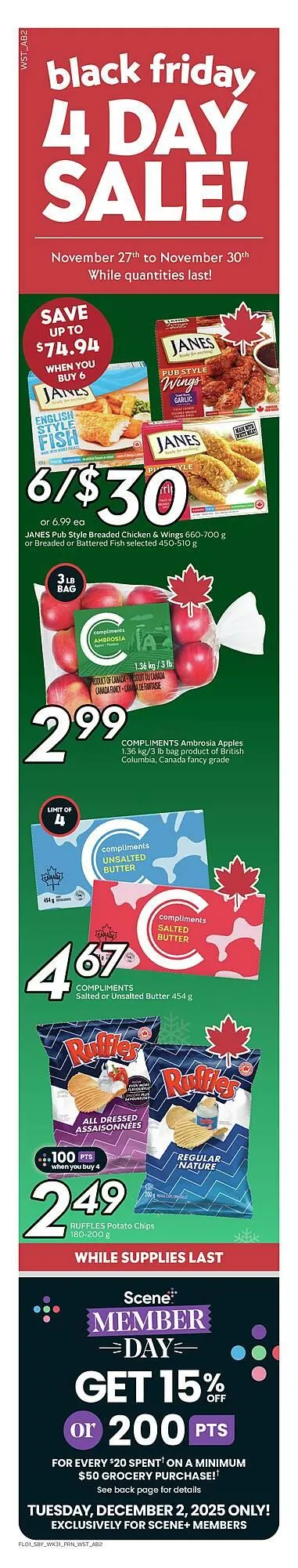 Safeway flyer from November 27 to December 18 2025 - flyer page 2