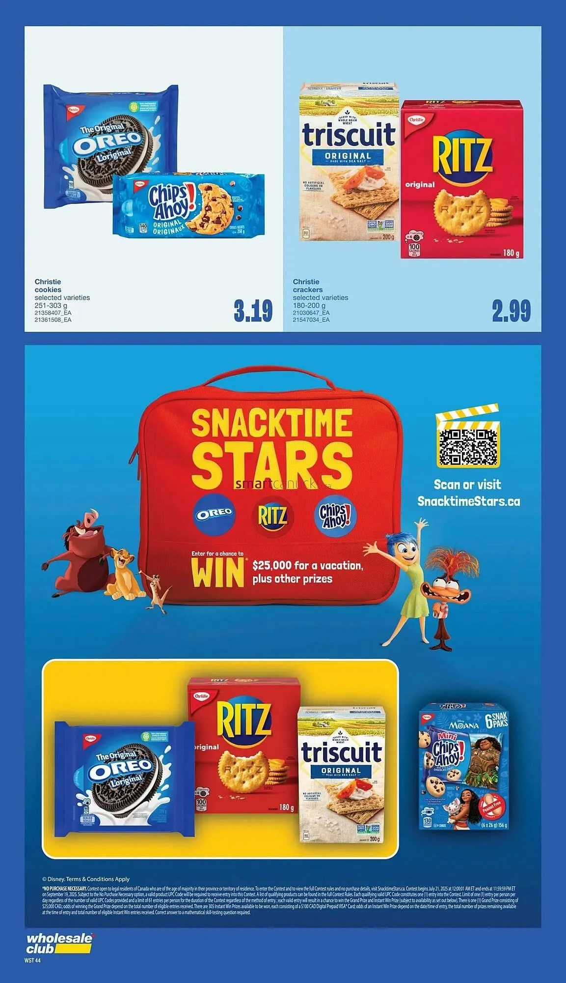 Wholesale Club flyer from July 31 to August 6 2025 - flyer page 44
