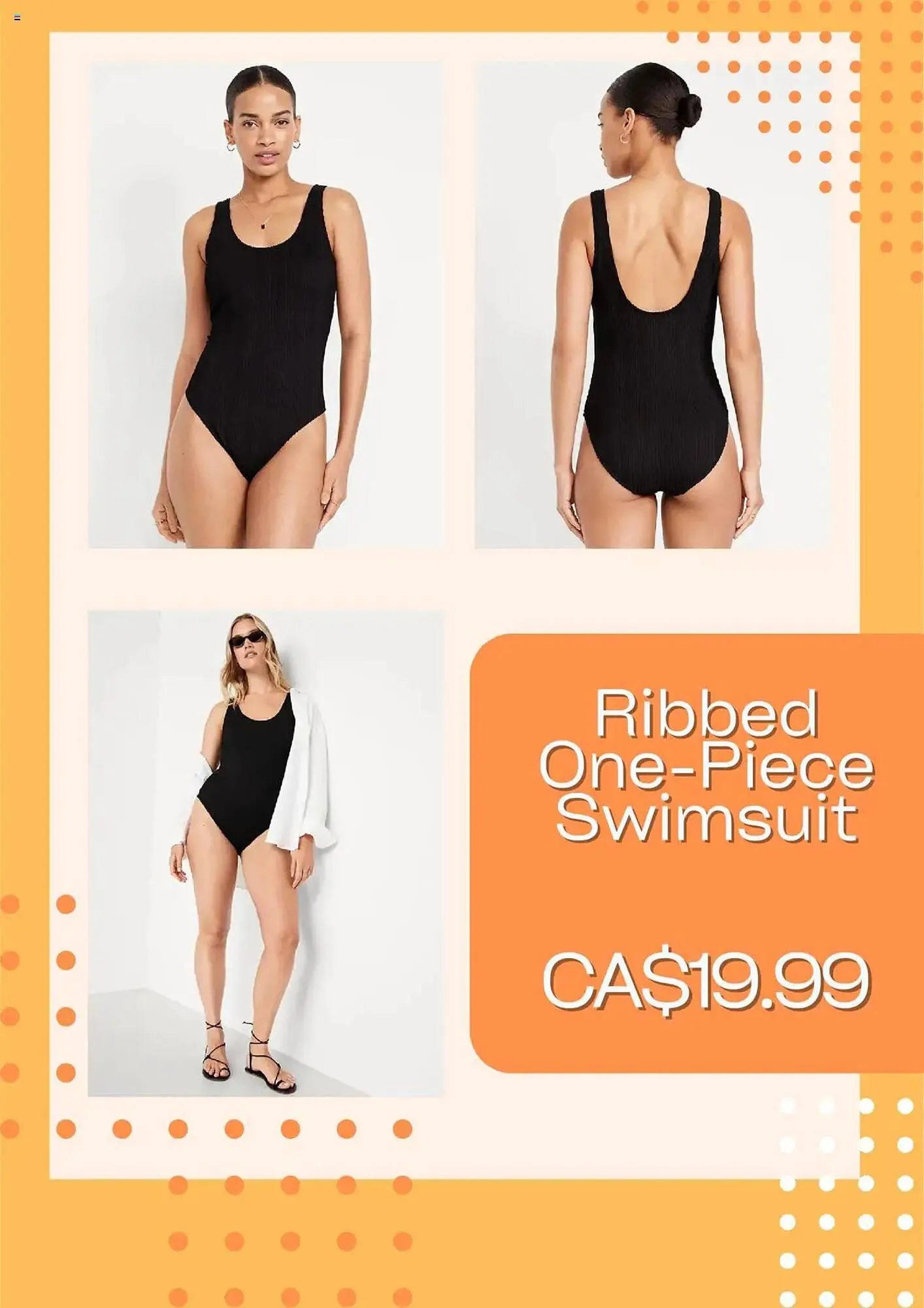 Old Navy flyer from March 31 to April 20 2025 - flyer page 4