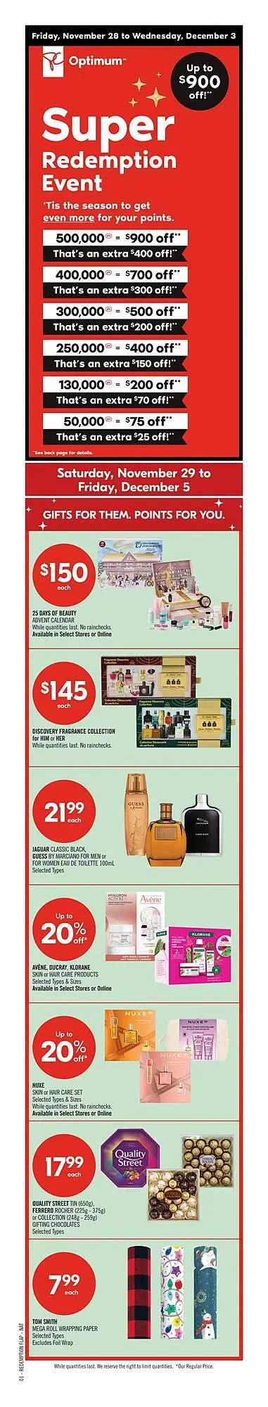 Shoppers Drug Mart flyer - 1