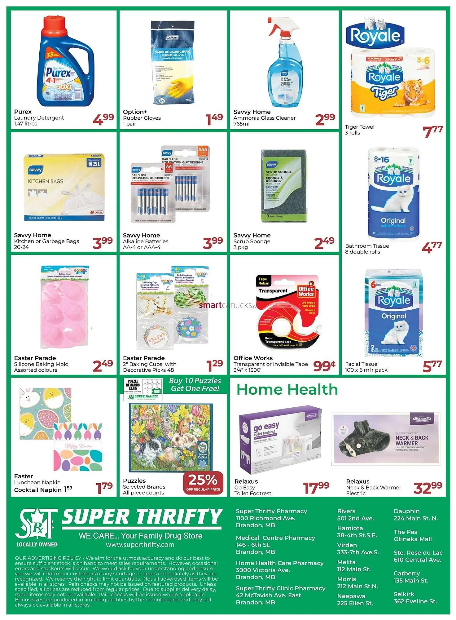 Super Thrifty flyer from April 9 to April 15 2025 - flyer page 8