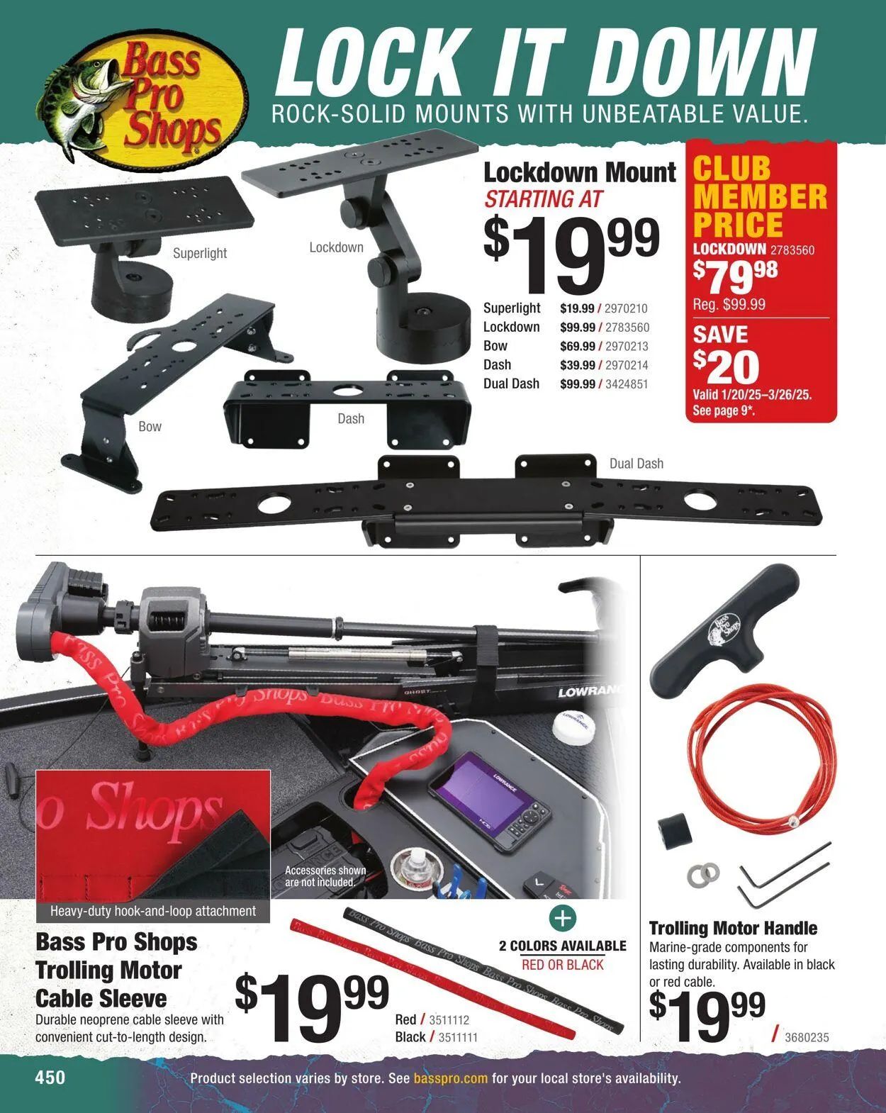 Bass Pro Current flyer from April 7 to April 21 2025 - flyer page 450