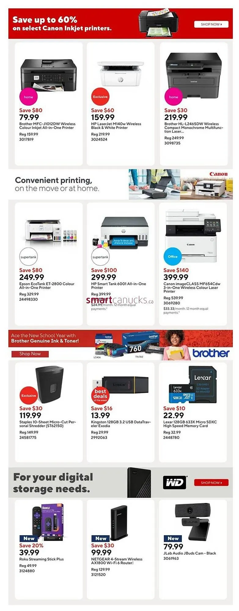 Staples flyer from August 15 to August 21 2025 - flyer page 11