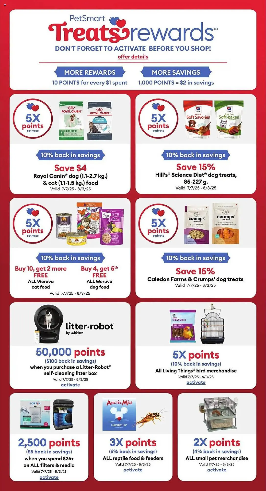 Petsmart flyer from July 7 to August 4 2025 - flyer page 11
