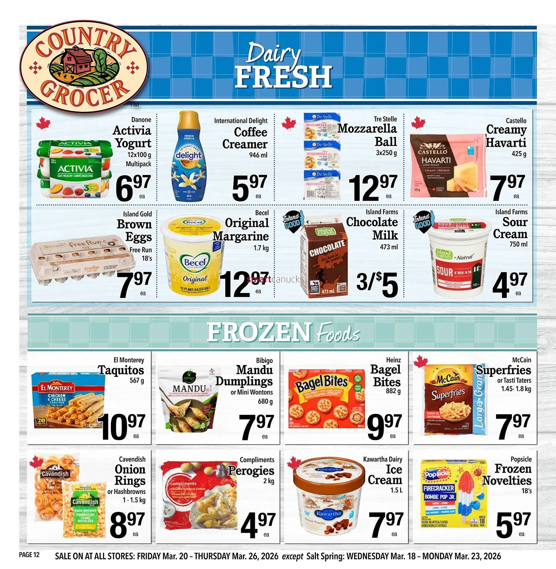 Country Grocer flyer from March 20 to March 26 2026 - flyer page 12