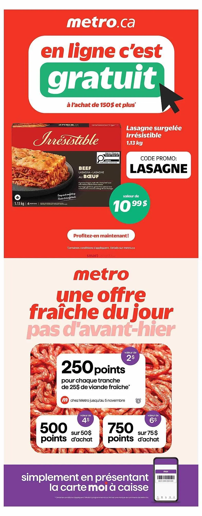 Metro flyer from October 30 to November 5 2025 - flyer page 5