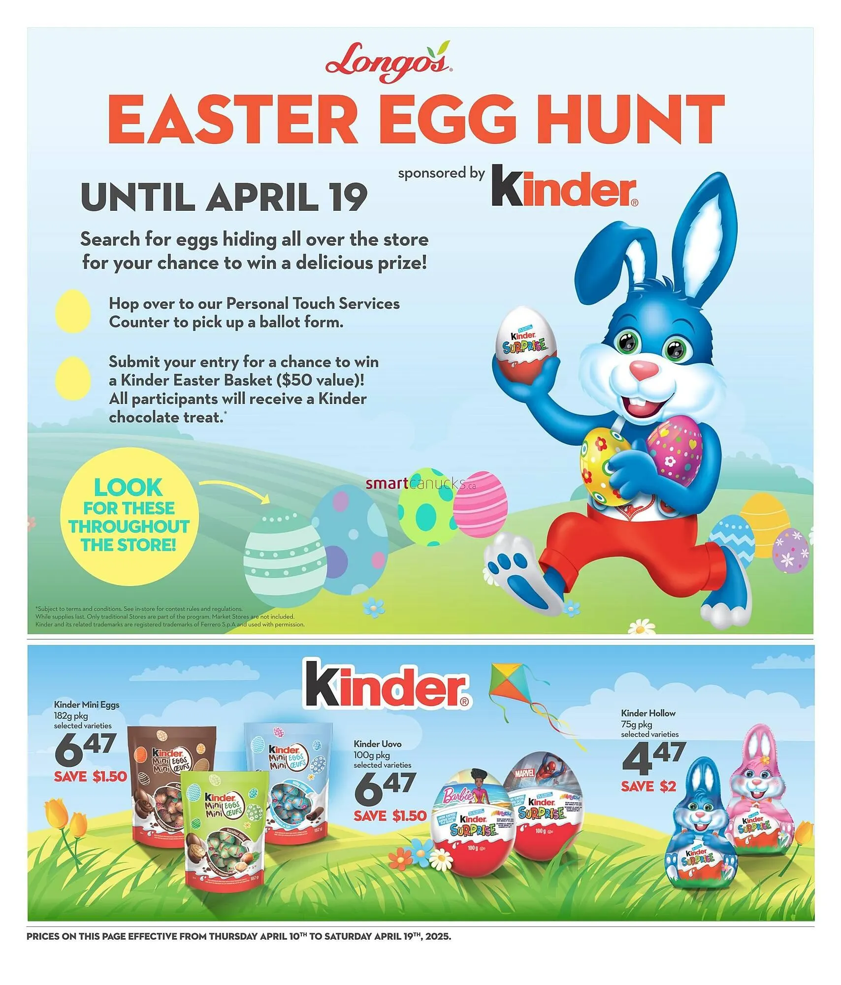 Longo's flyer from April 10 to April 16 2025 - flyer page 15