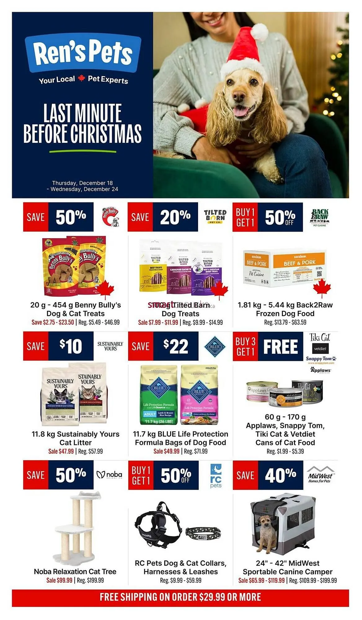 Ren’s Pets Depot flyer from December 18 to December 24 2025 - flyer page 1