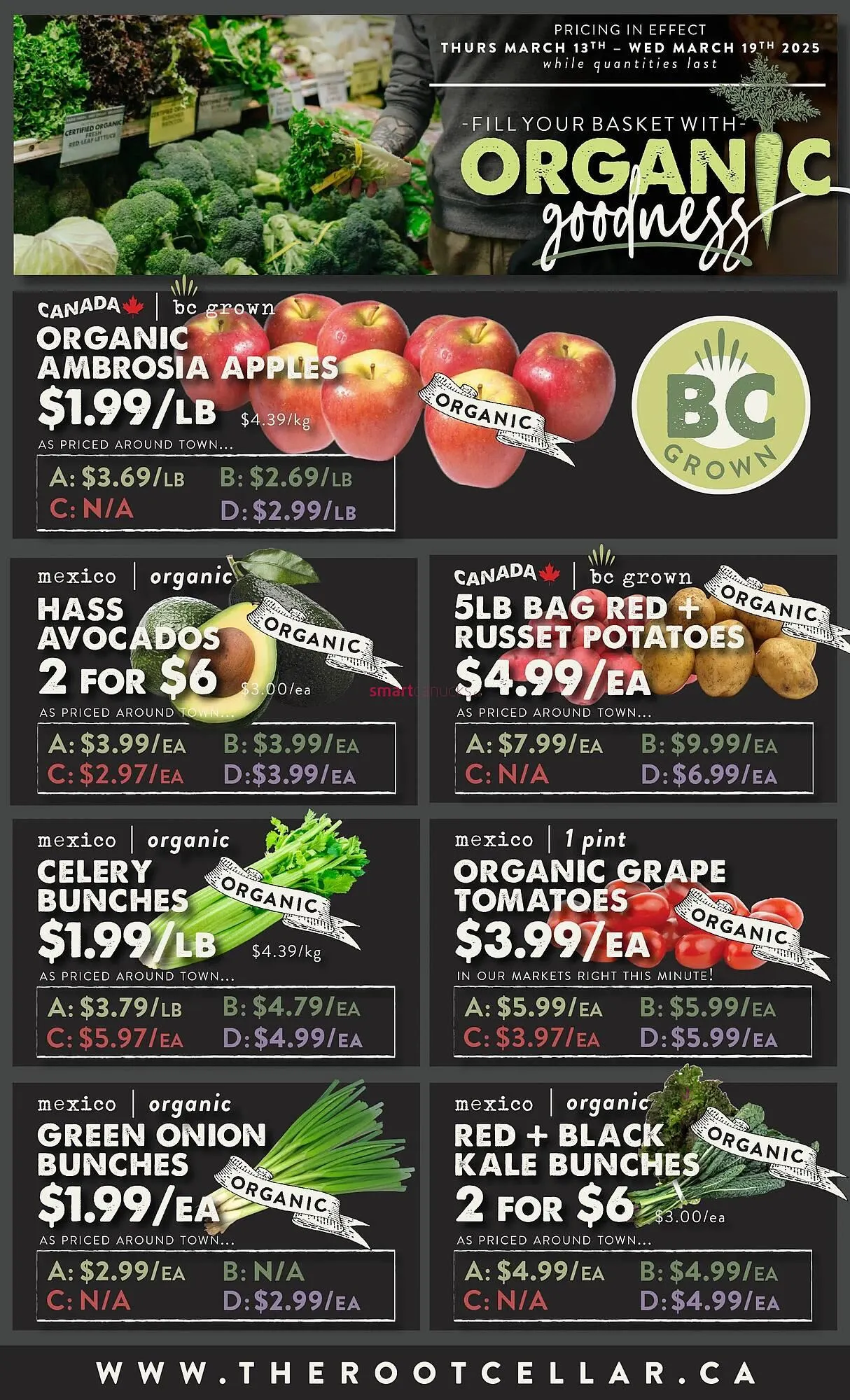 The Root Cellar flyer from March 13 to March 19 2025 - flyer page 3