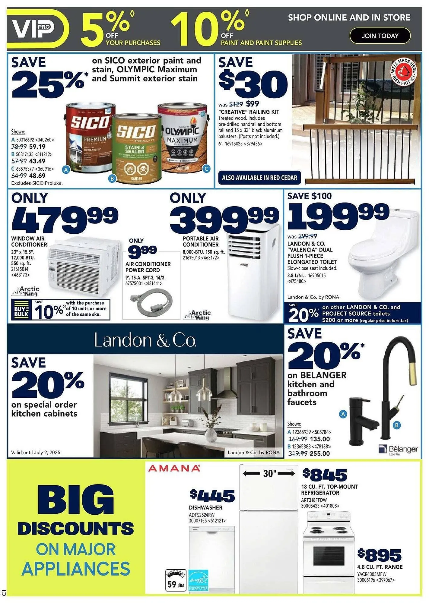 RONA flyer from June 13 to July 4 2025 - flyer page 4