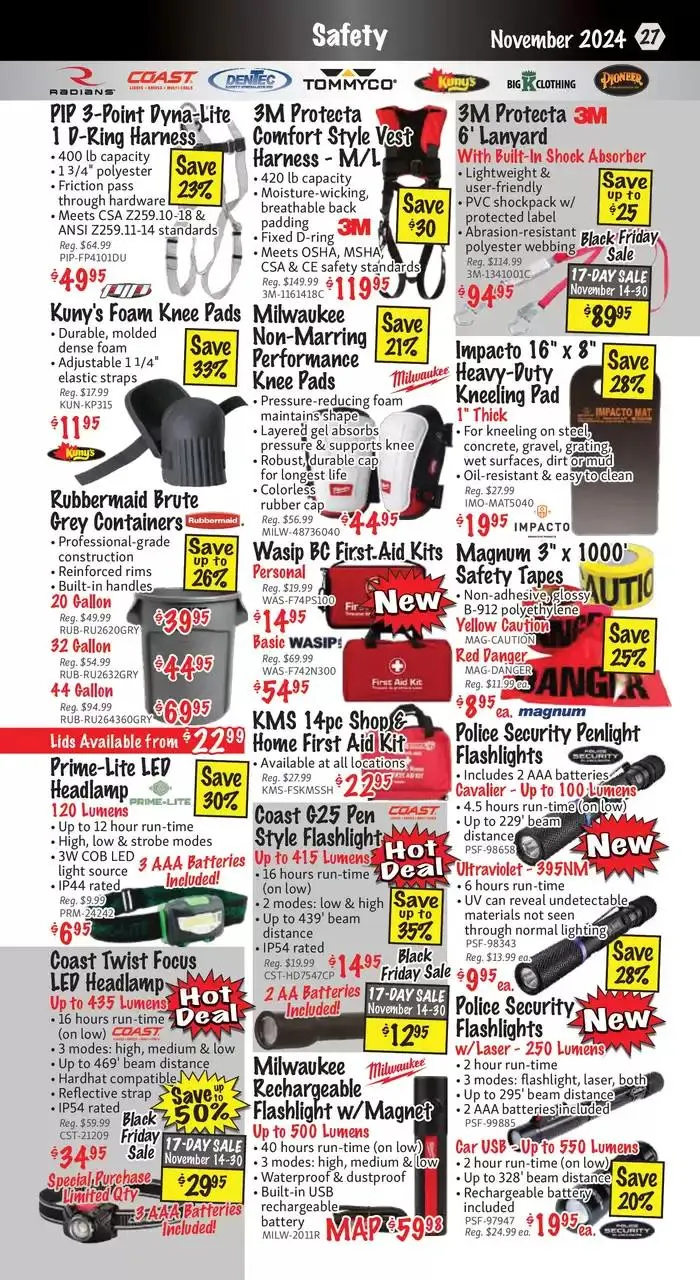 KMS Tools November 2024 Black Friday Sale from November 1 to November 15 2024 - flyer page 27