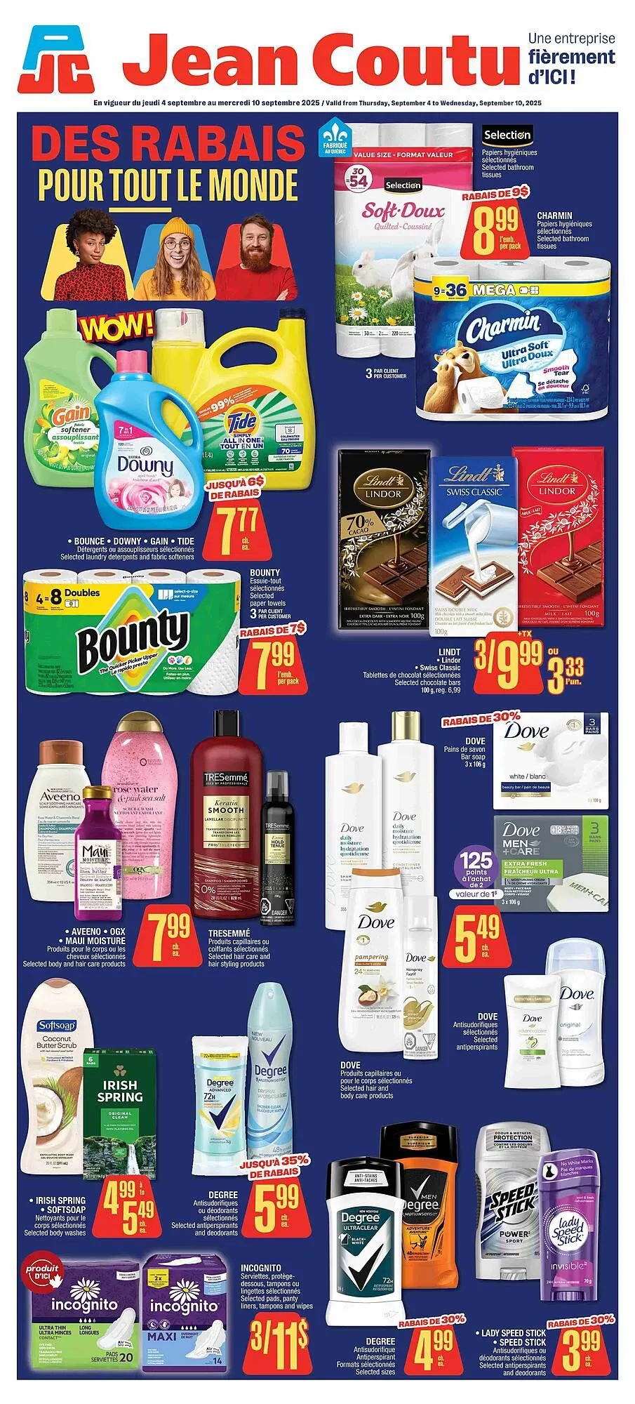 Jean Coutu flyer from September 3 to September 10 2025 - flyer page 1