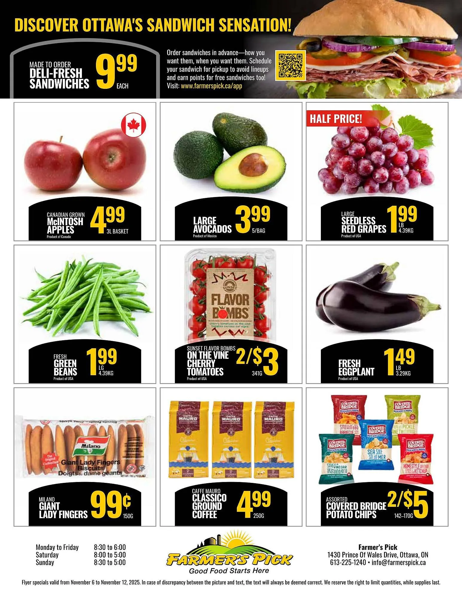 Farmer's Pick flyer from November 6 to November 12 2025 - flyer page 2