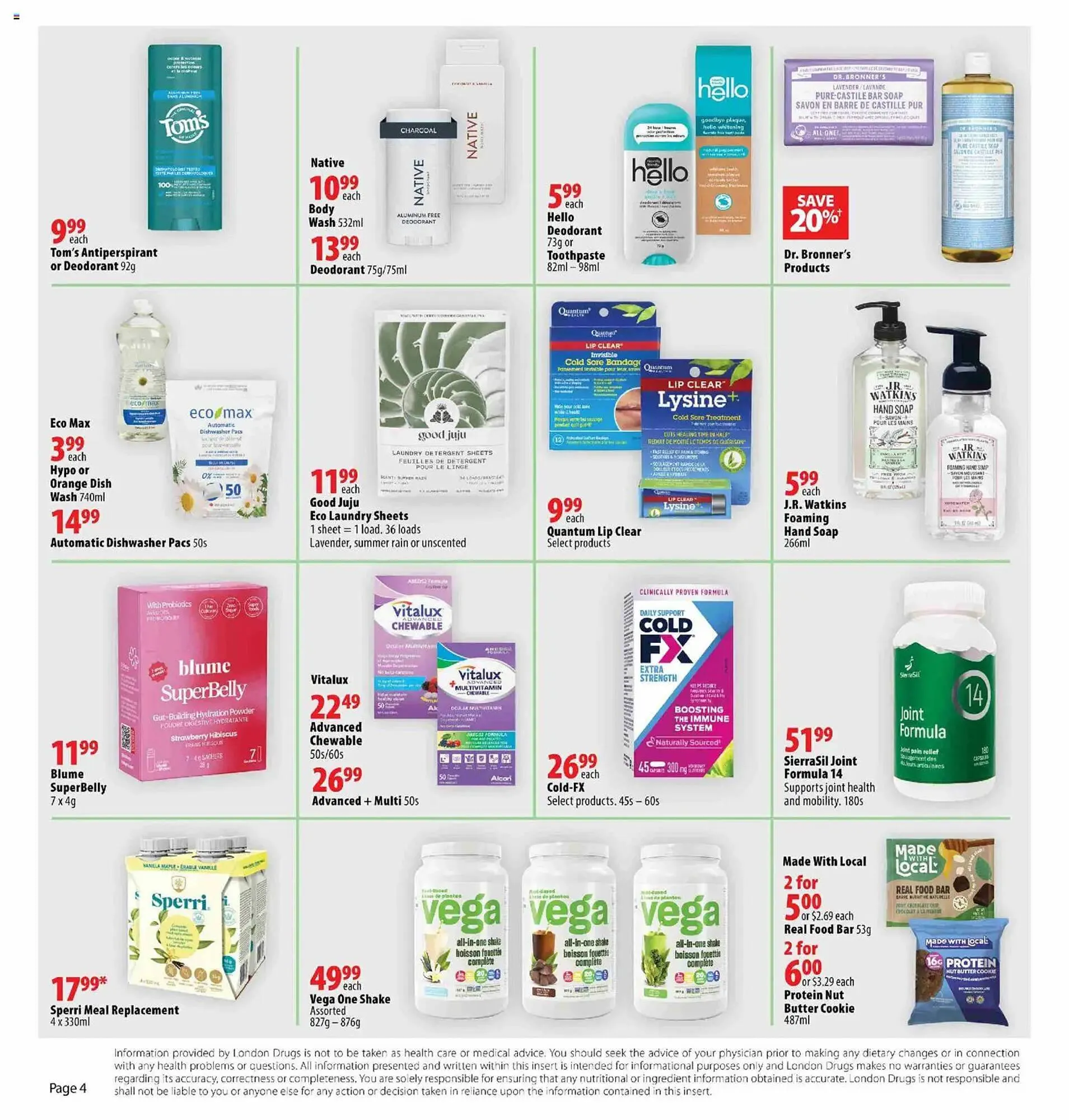 London Drugs flyer from December 31 to February 1 2026 - flyer page 4