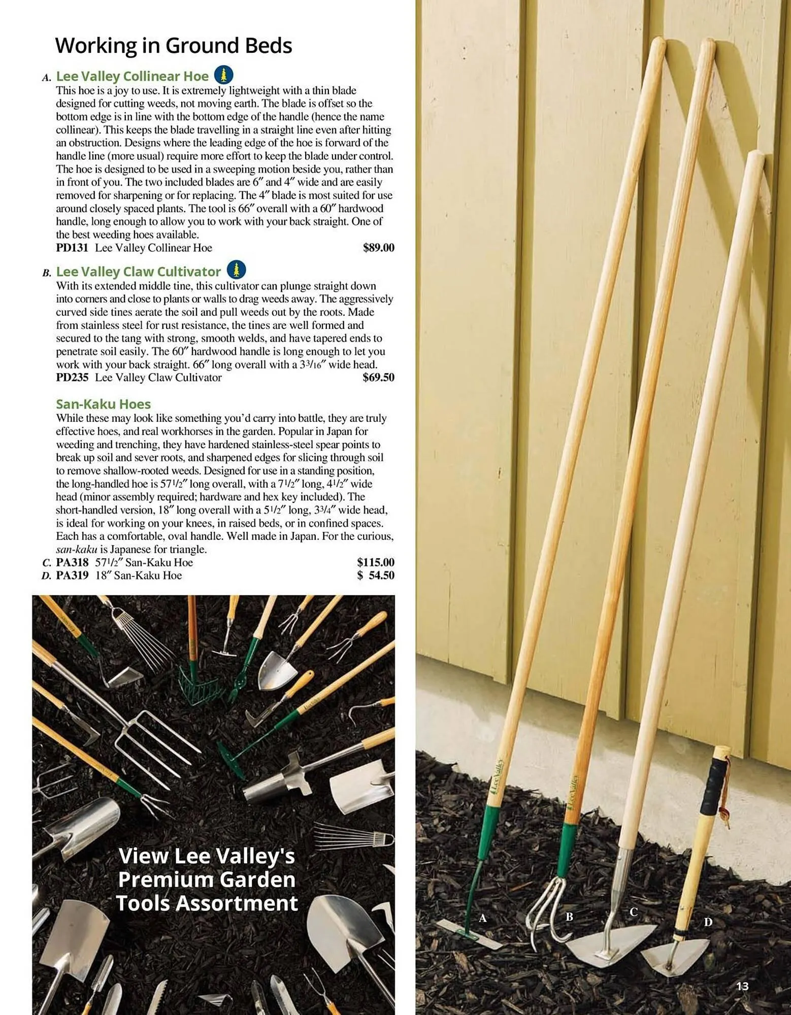 Lee Valley Tools flyer from July 8 to August 31 2025 - flyer page 13