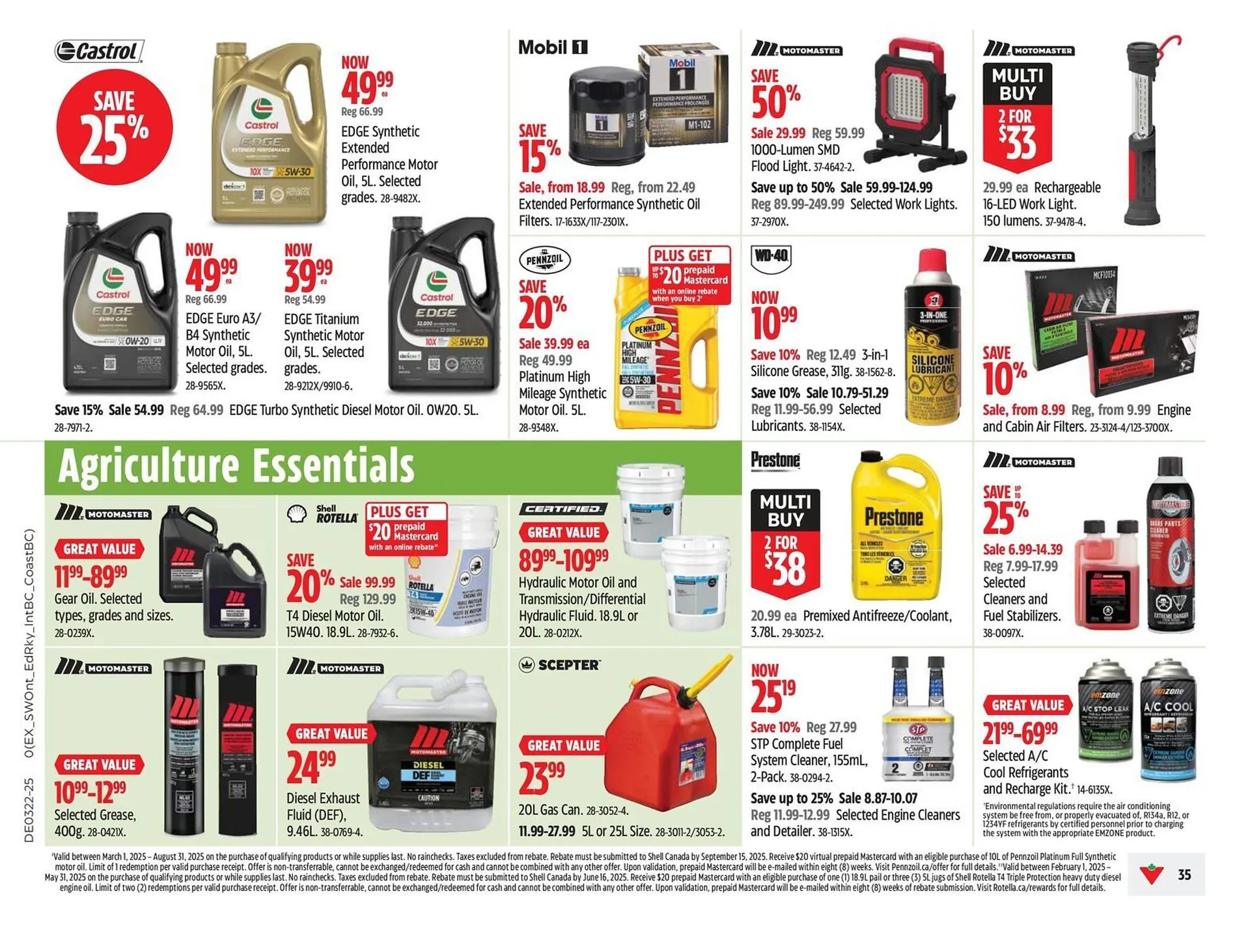 Canadian Tire flyer from May 22 to May 28 2025 - flyer page 35