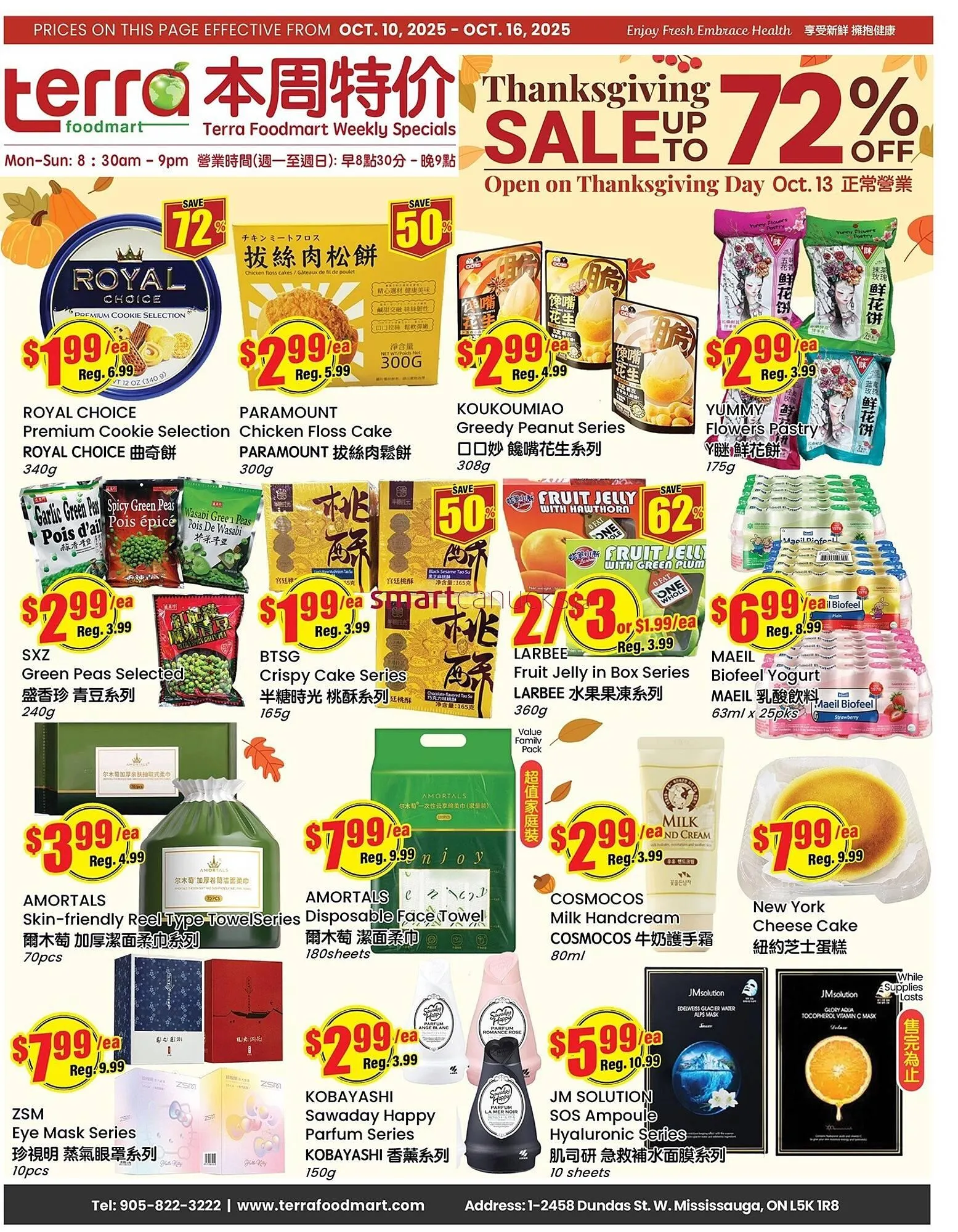 Terra Foodmart flyer from October 10 to October 16 2025 - flyer page 1