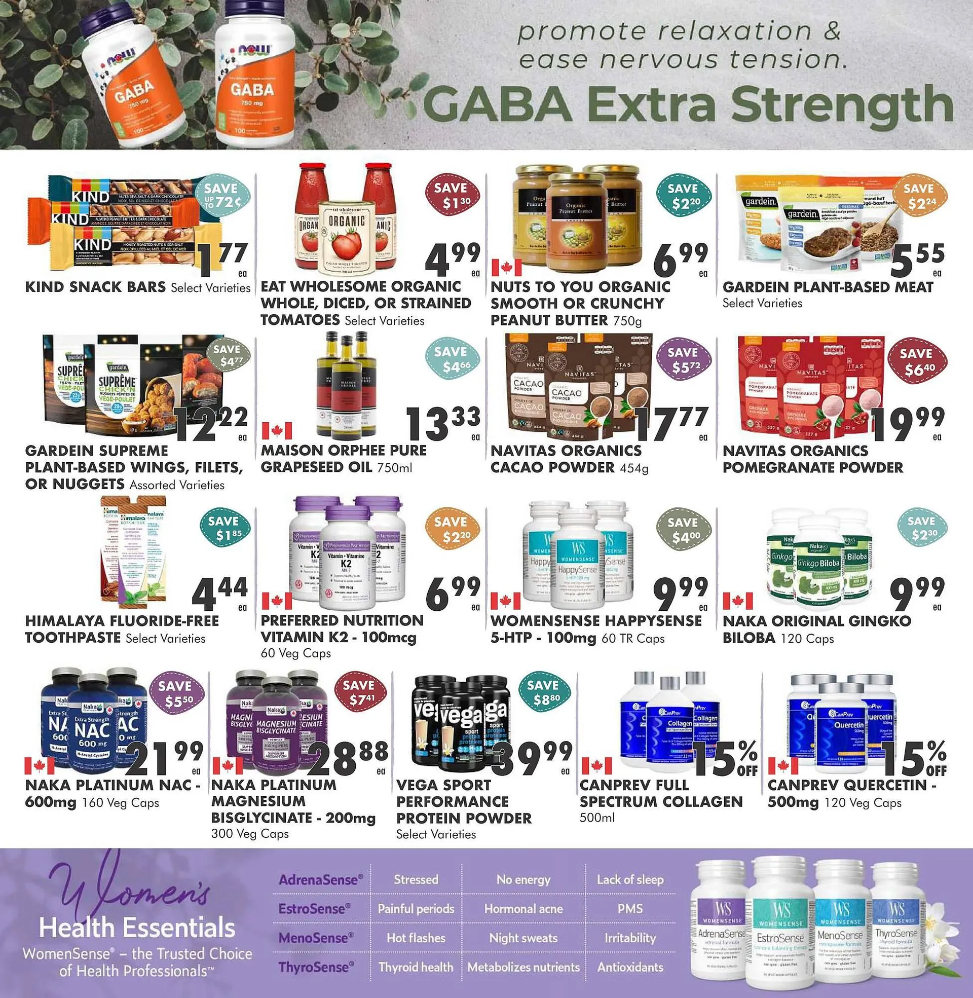 Ambrosia Natural Foods flyer from March 1 to March 31 2025 - flyer page 3