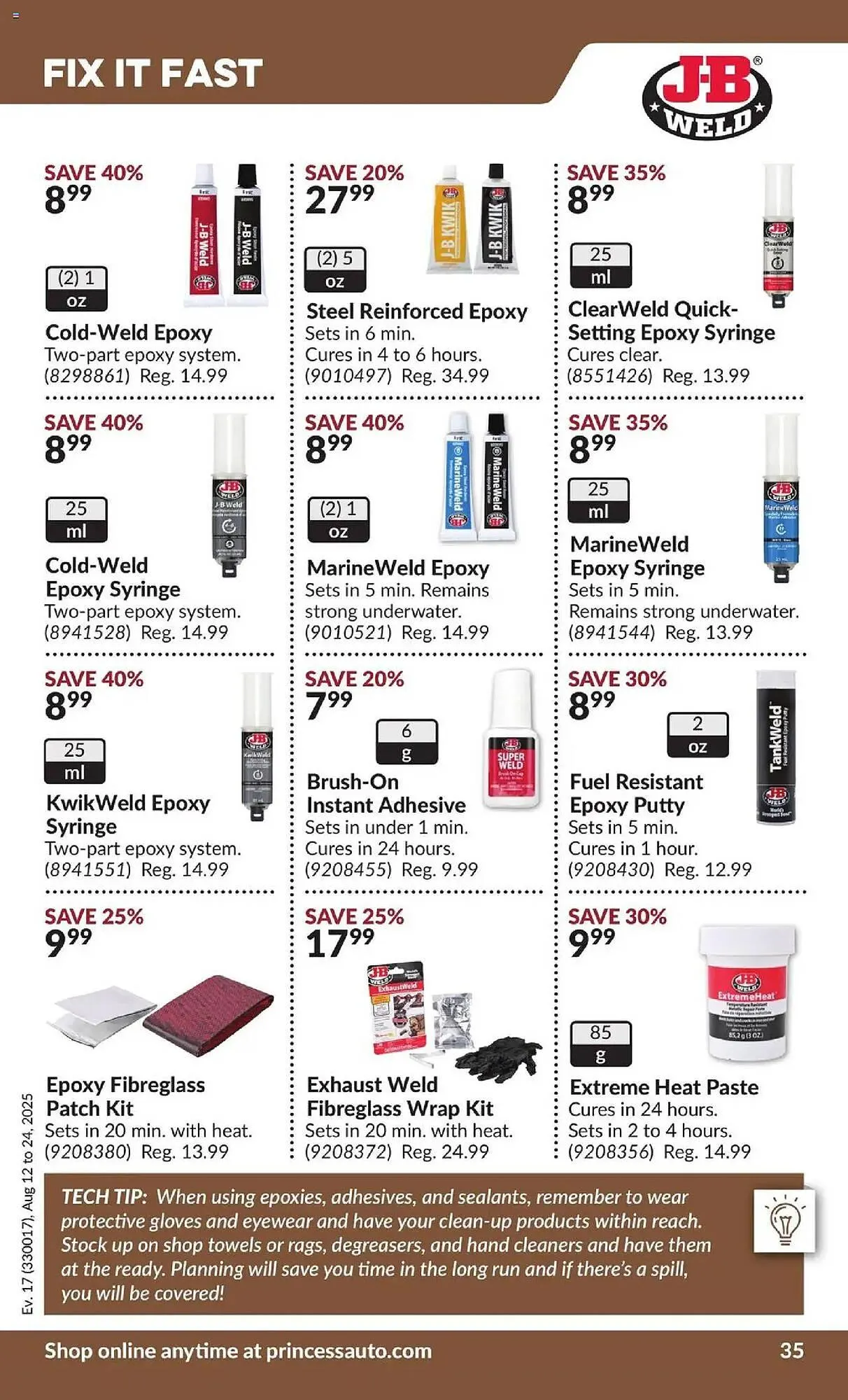 Princess Auto flyer from August 12 to August 25 2025 - flyer page 39