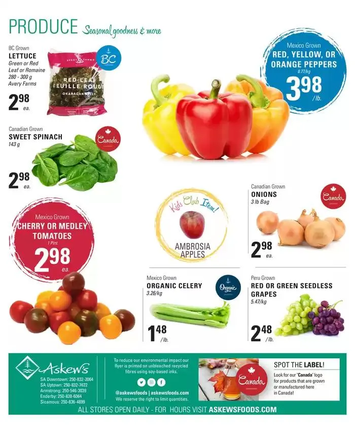 Current deals and offers from March 17 to March 22 2025 - flyer page 12