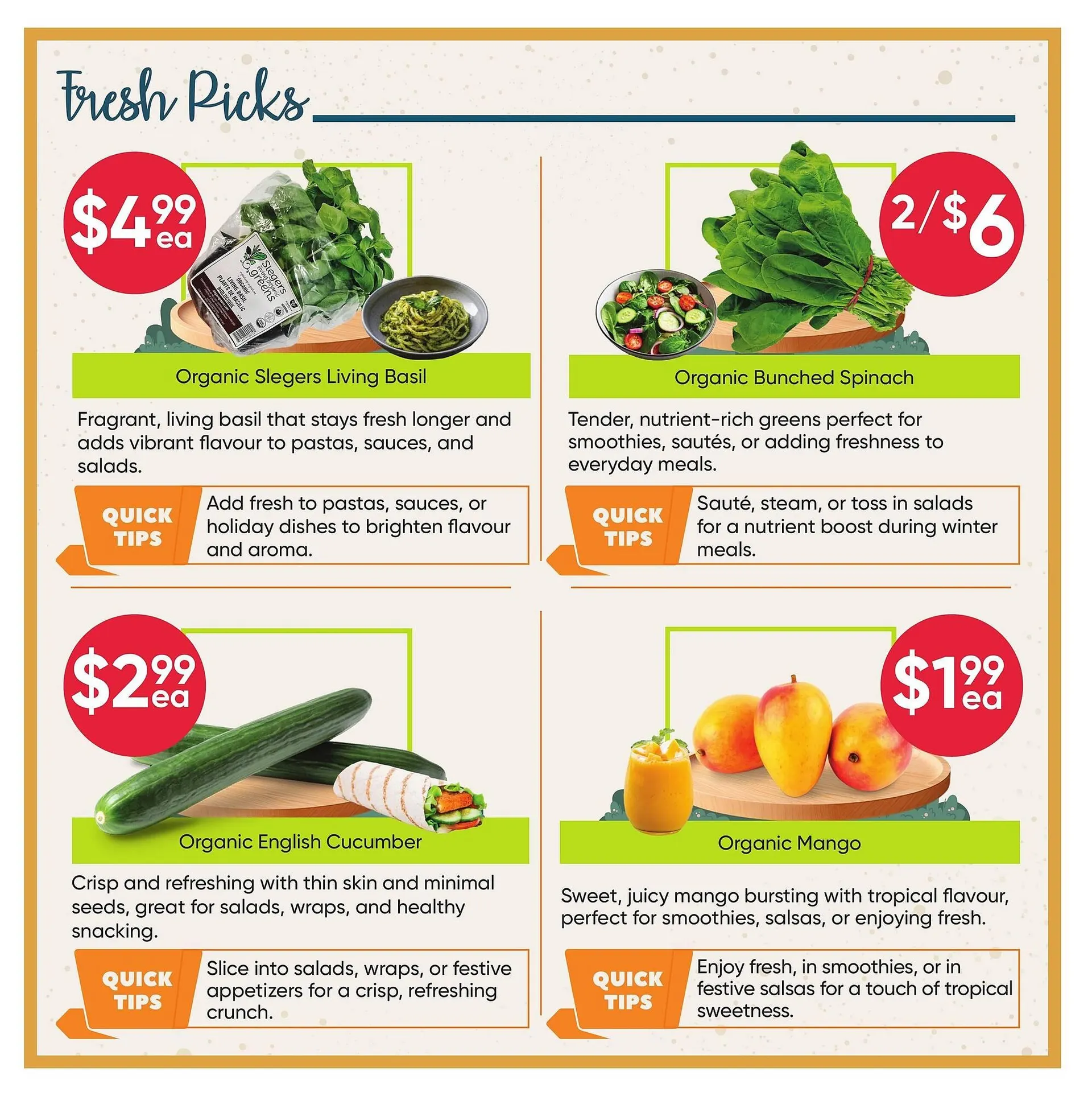 Healthy Planet flyer from January 8 to January 21 2026 - flyer page 2