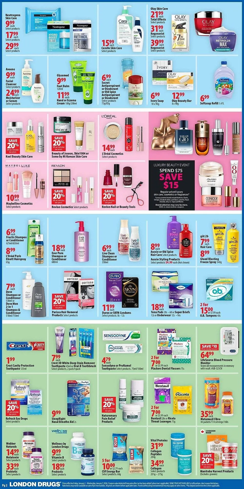 London Drugs flyer from January 2 to January 7 2026 - flyer page 2