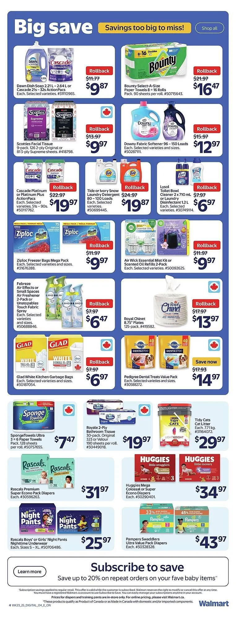 Walmart flyer from July 4 to July 11 2025 - flyer page 5