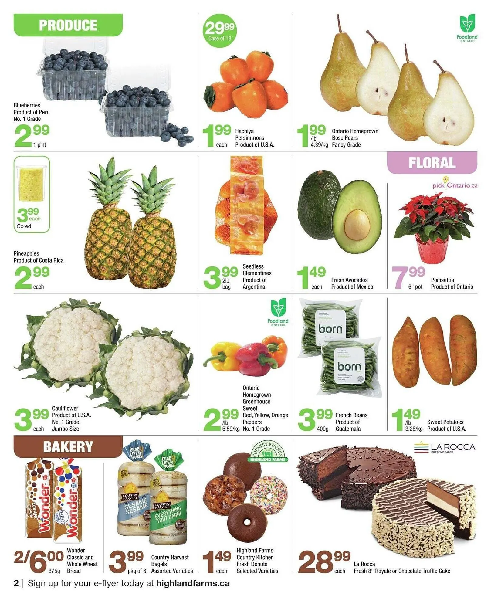 Highland Farms flyer from November 27 to December 11 2025 - flyer page 2
