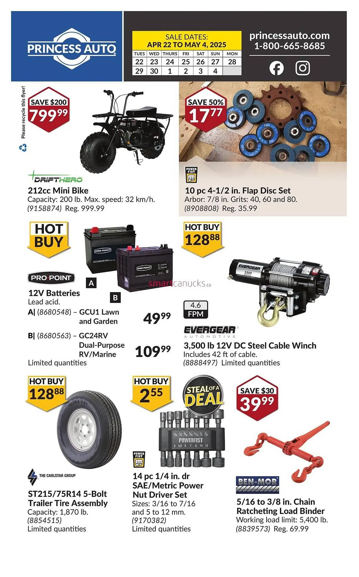 Princess Auto flyer from April 18 to April 24 2025 - flyer page 2