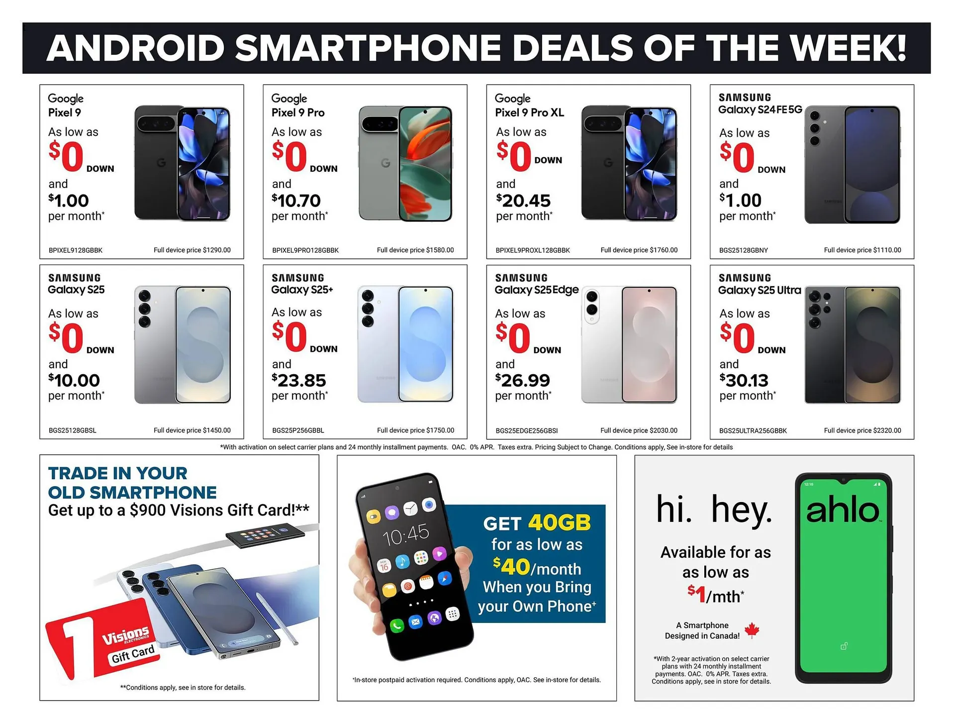 Visions Electronics flyer from August 8 to August 14 2025 - flyer page 4