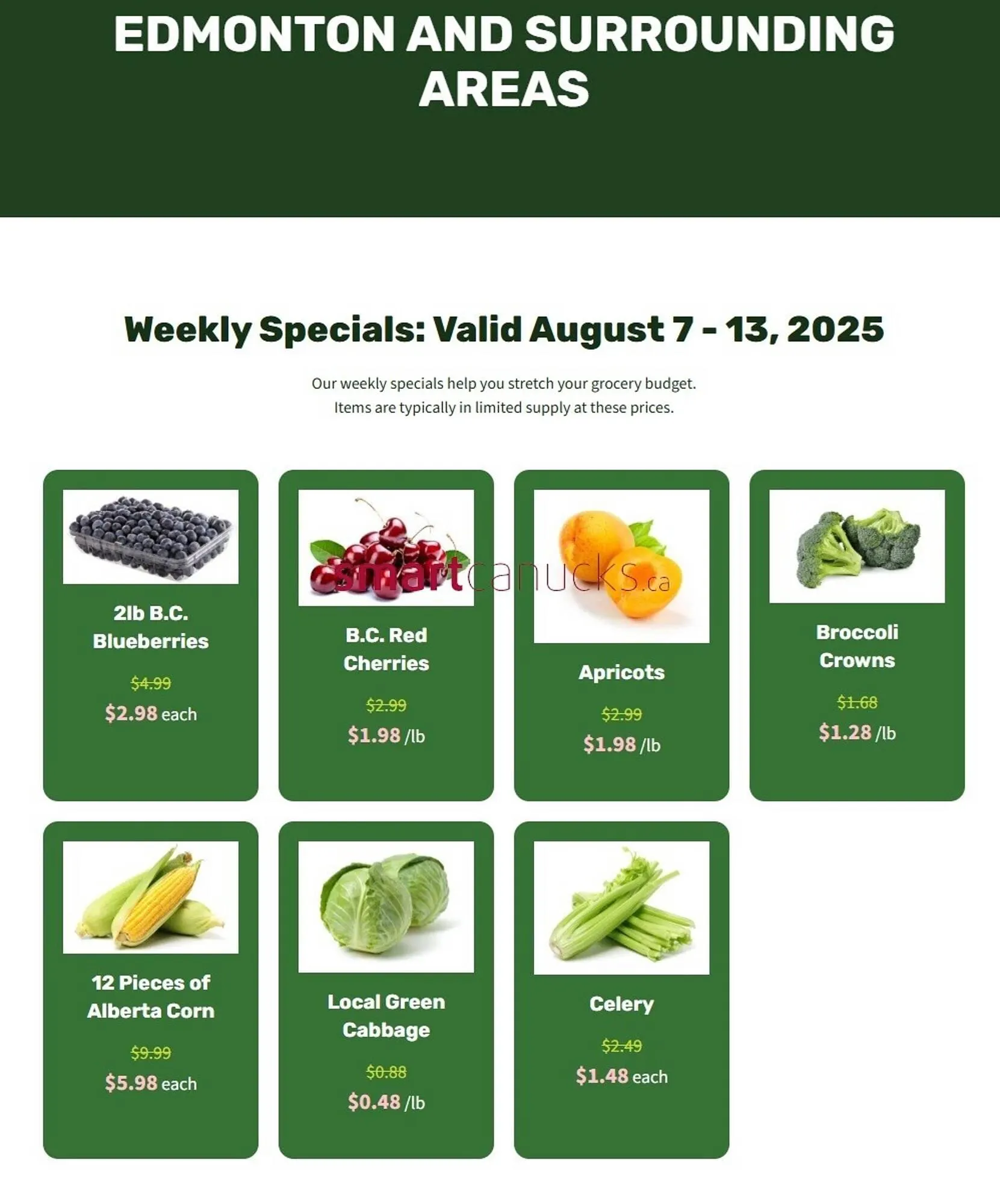 H&W Produce flyer from August 7 to August 13 2025 - flyer page 2
