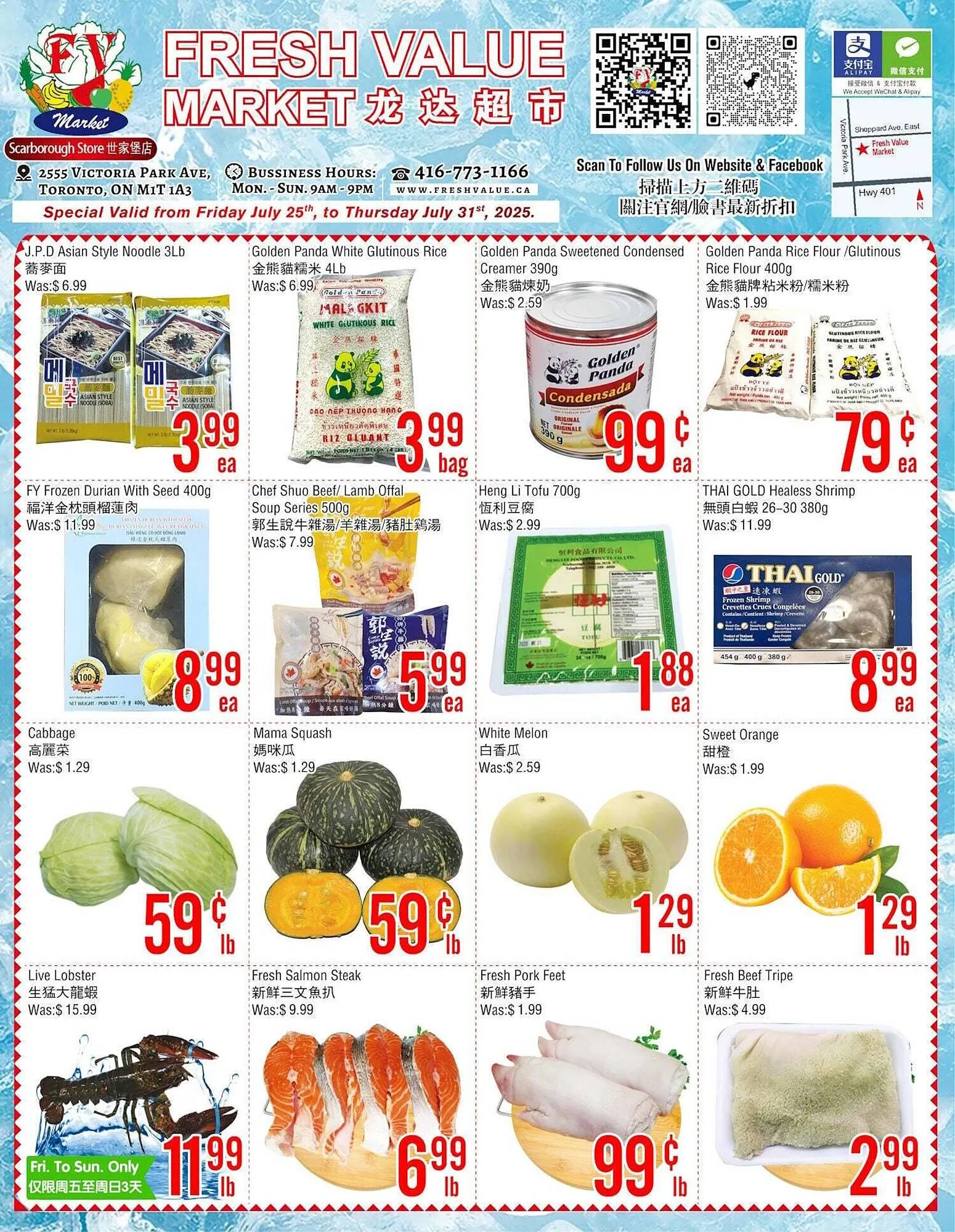Fresh Value flyer - 1