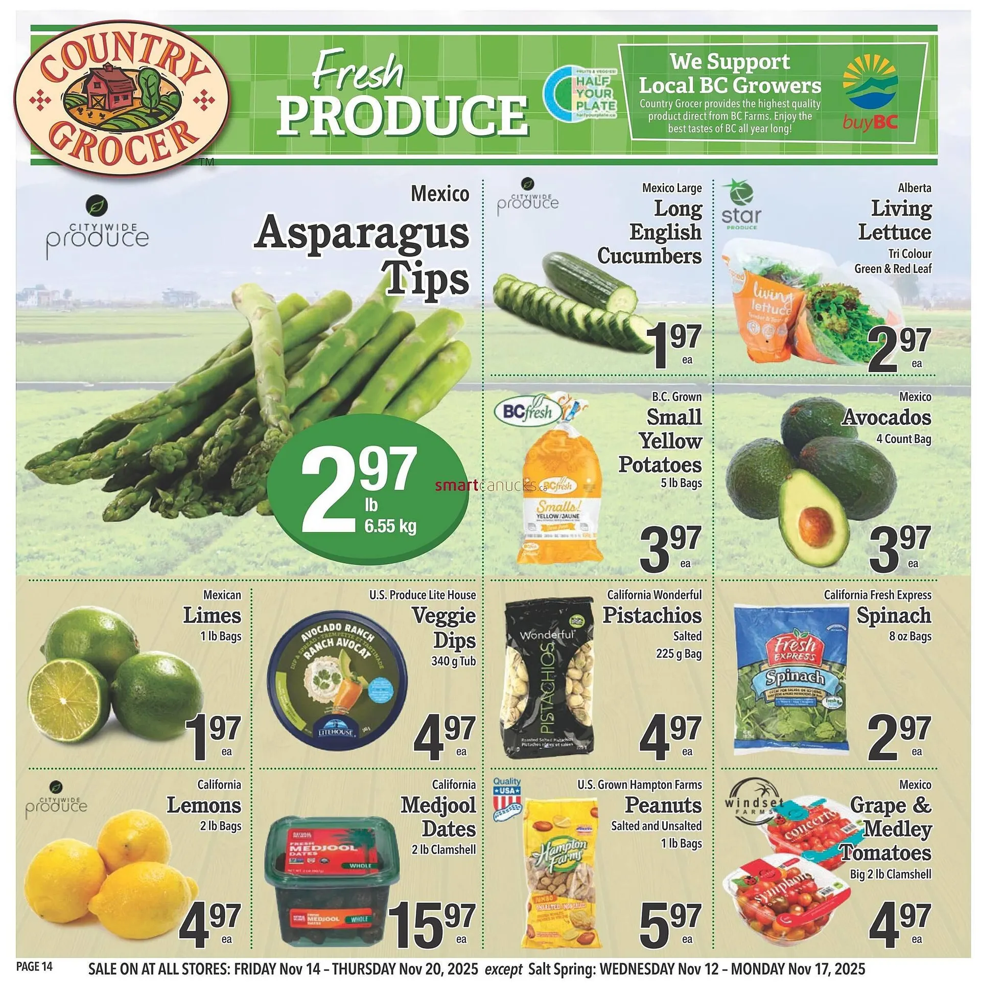 Country Grocer flyer from November 13 to November 19 2025 - flyer page 14