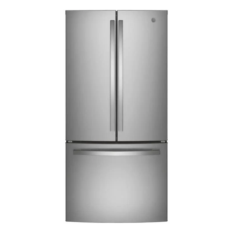 GE Réfrigérateur 24,7 pi3 33 po Inox Portes françaises - GNE25JYKFS