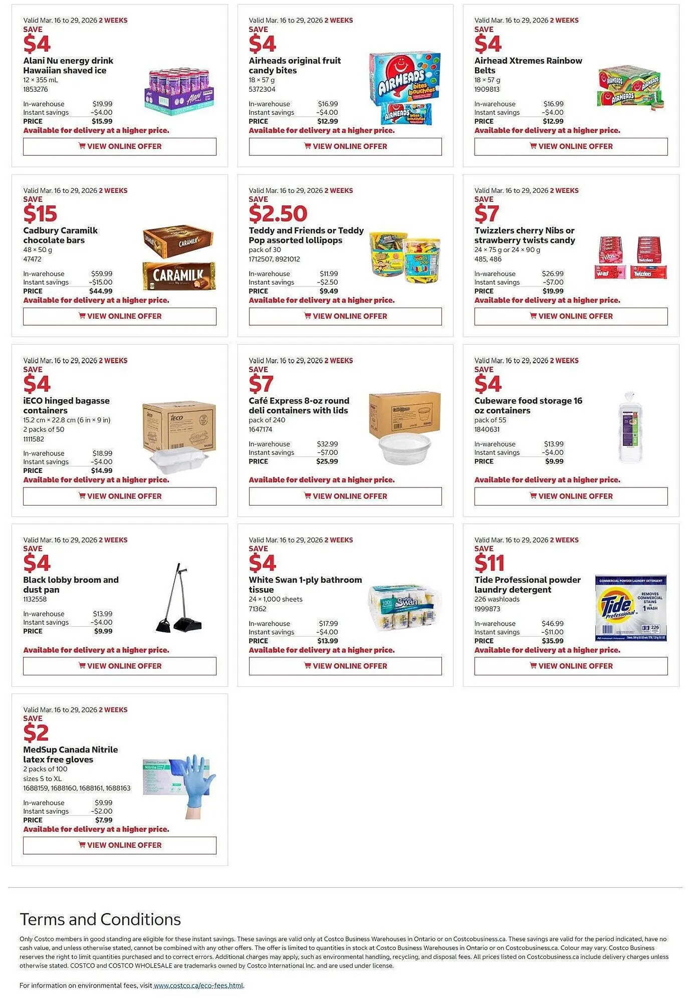 Costco flyer from March 16 to March 30 2026 - flyer page 2