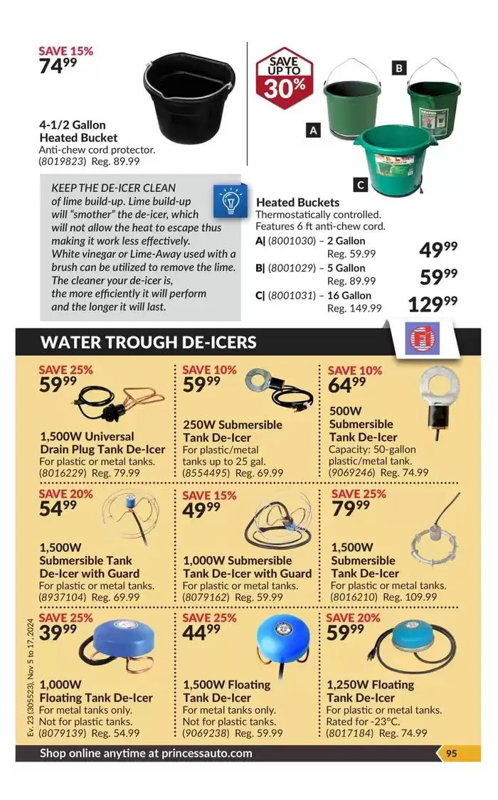 National Sale from November 5 to November 17 2024 - flyer page 99