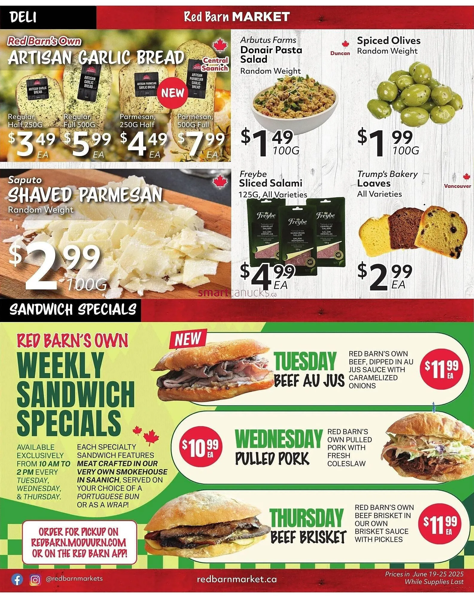 Red Barn Market flyer from June 19 to June 25 2025 - flyer page 3
