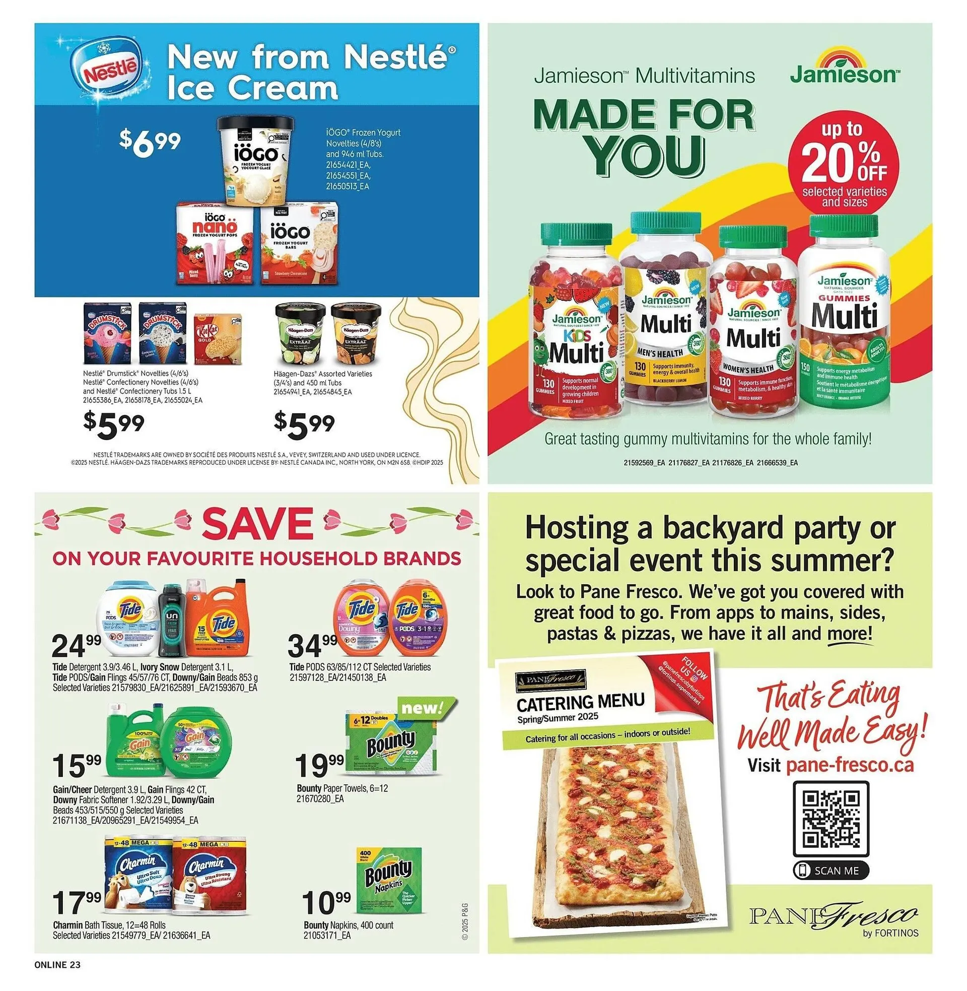 Fortinos flyer from July 17 to July 23 2025 - flyer page 22