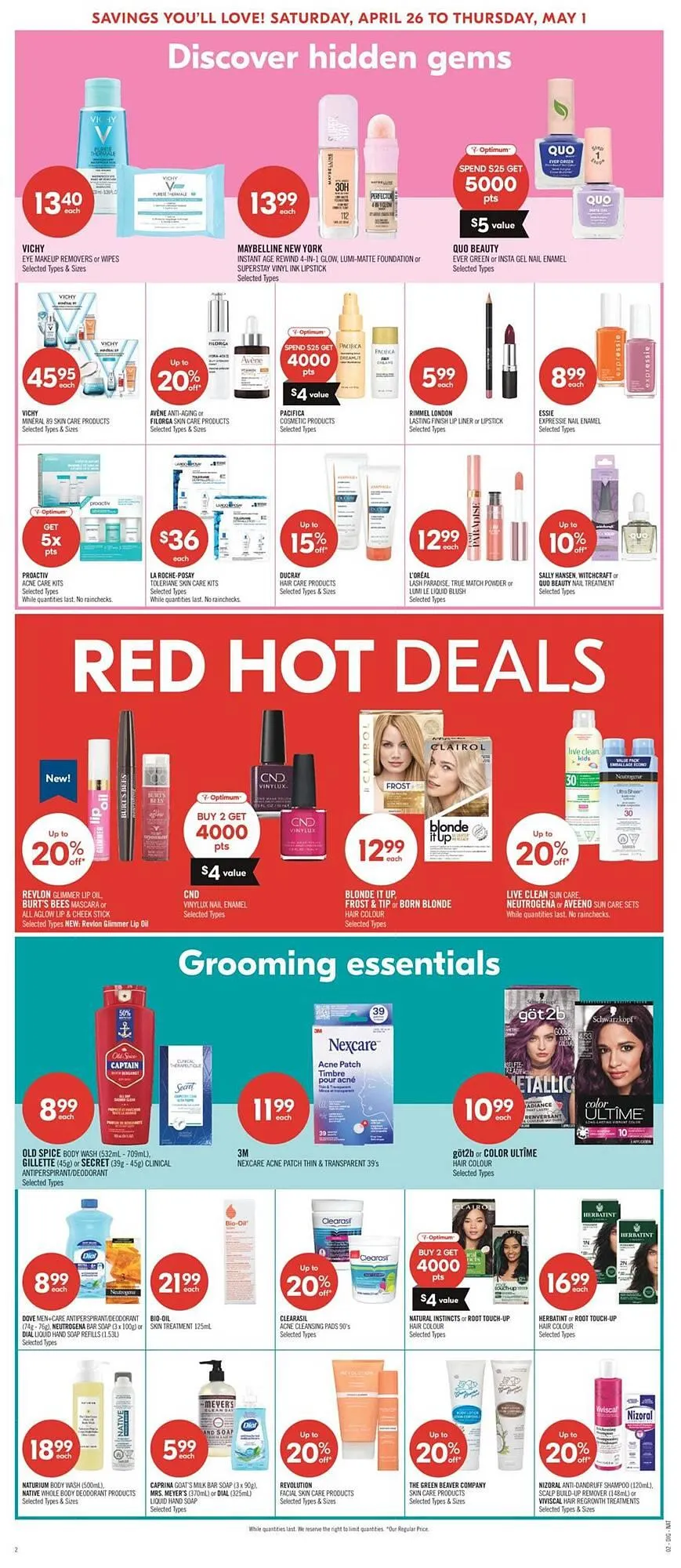 Shoppers Drug Mart flyer from April 29 to April 30 2025 - flyer page 17