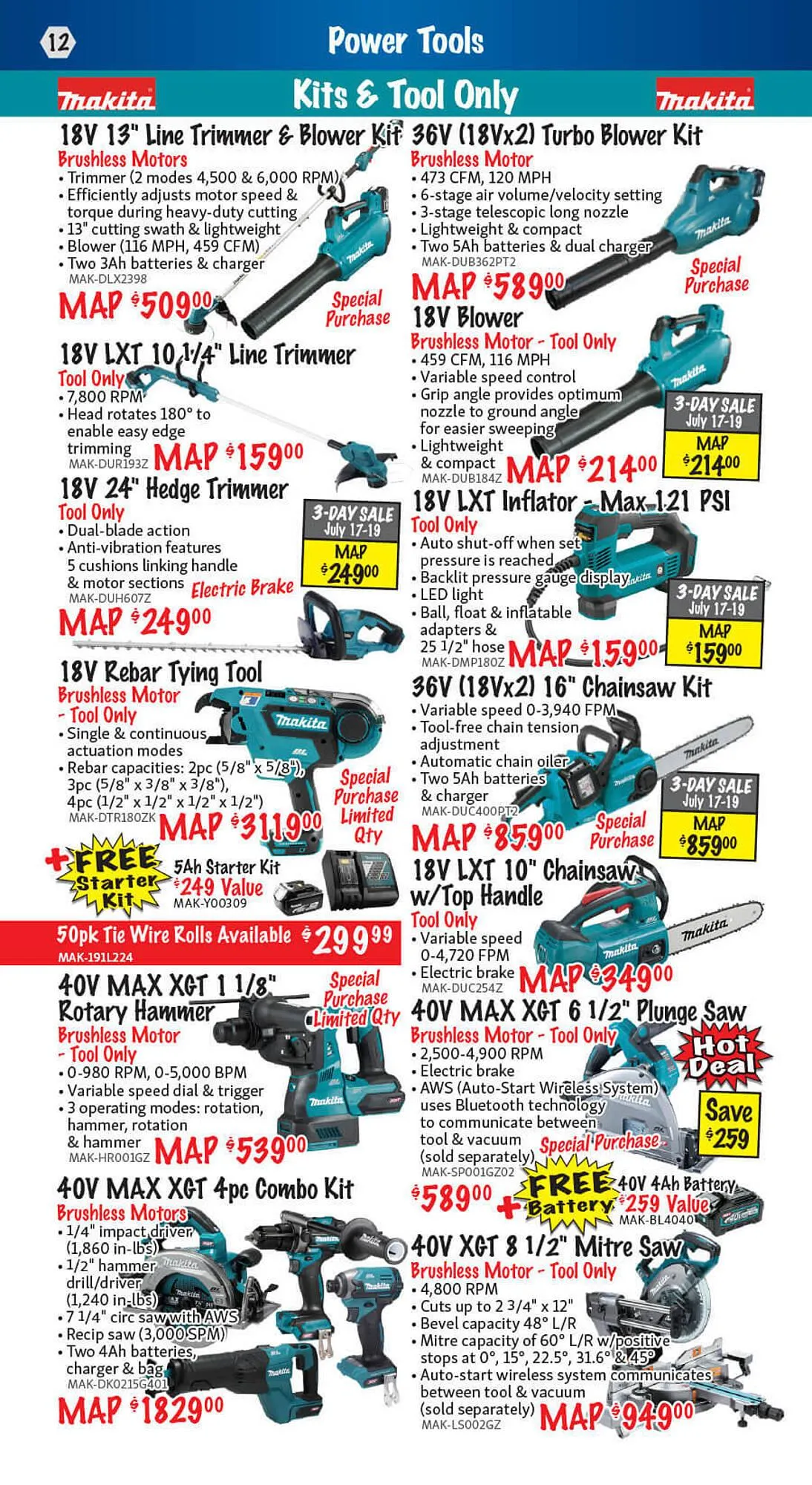 KMS Tools flyer from July 3 to July 9 2025 - flyer page 12