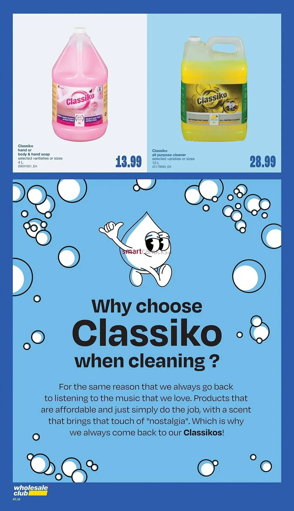 Wholesale Club flyer from October 23 to October 29 2025 - flyer page 58
