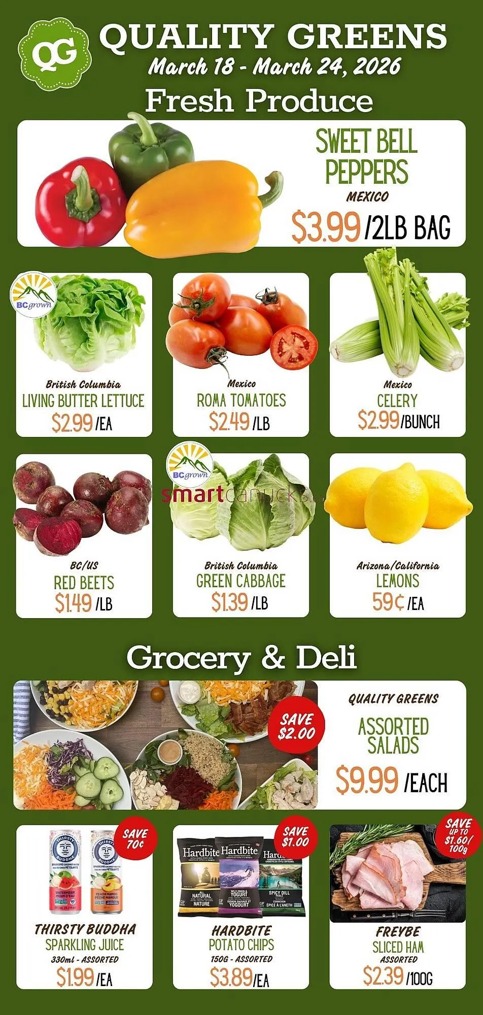 Quality Greens flyer - 1