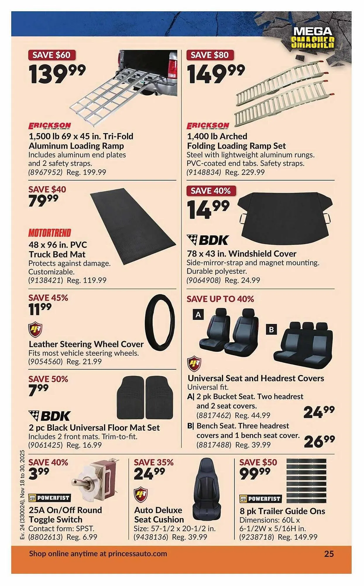 Princess Auto flyer from November 13 to November 20 2025 - flyer page 30