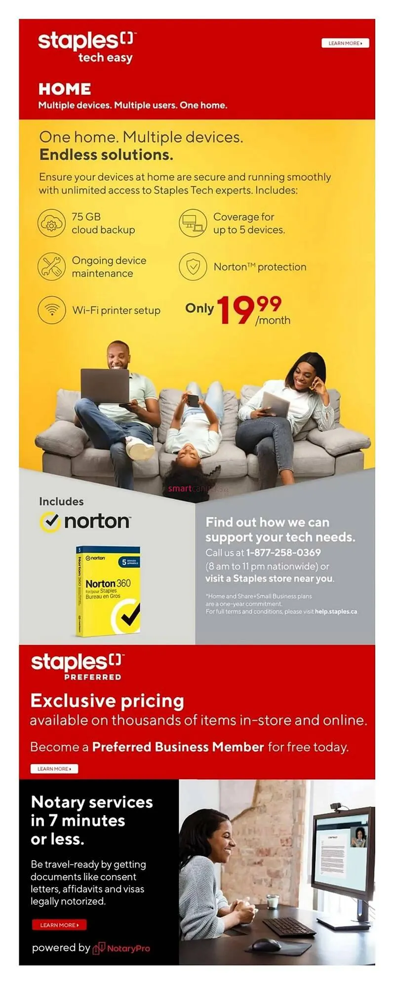 Staples flyer from January 17 to January 23 2025 - flyer page 6