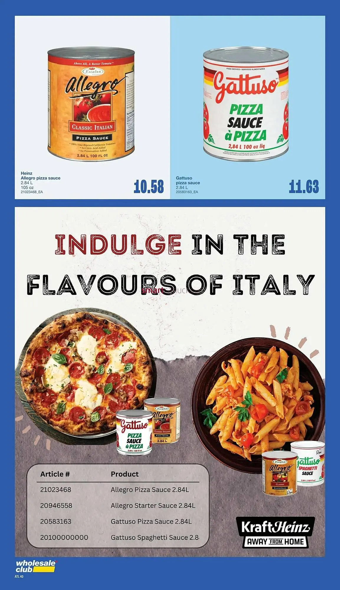 Wholesale Club flyer from October 23 to October 29 2025 - flyer page 40