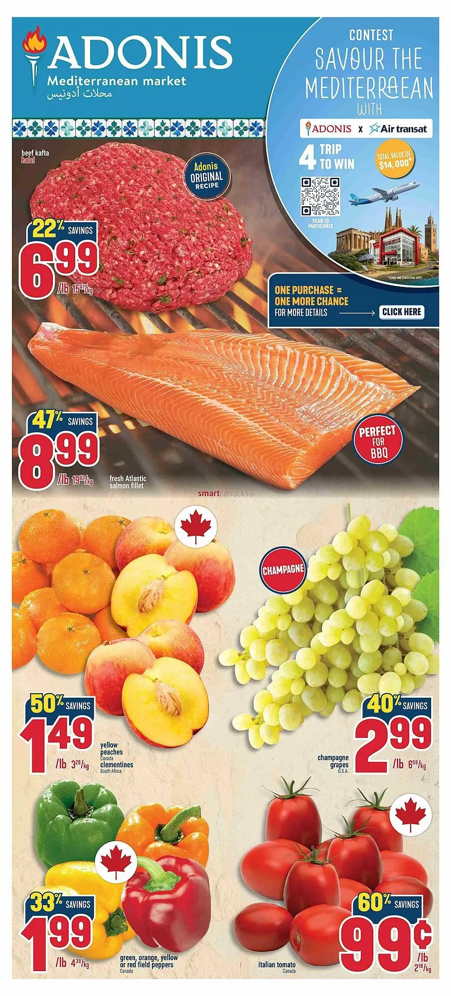 Marché Adonis flyer from September 5 to September 11 2025 - flyer page 1