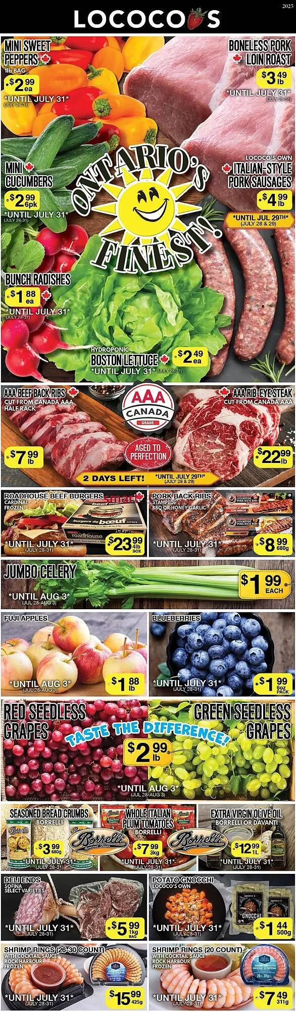 Lococo's flyer from July 28 to August 3 2025 - flyer page 1