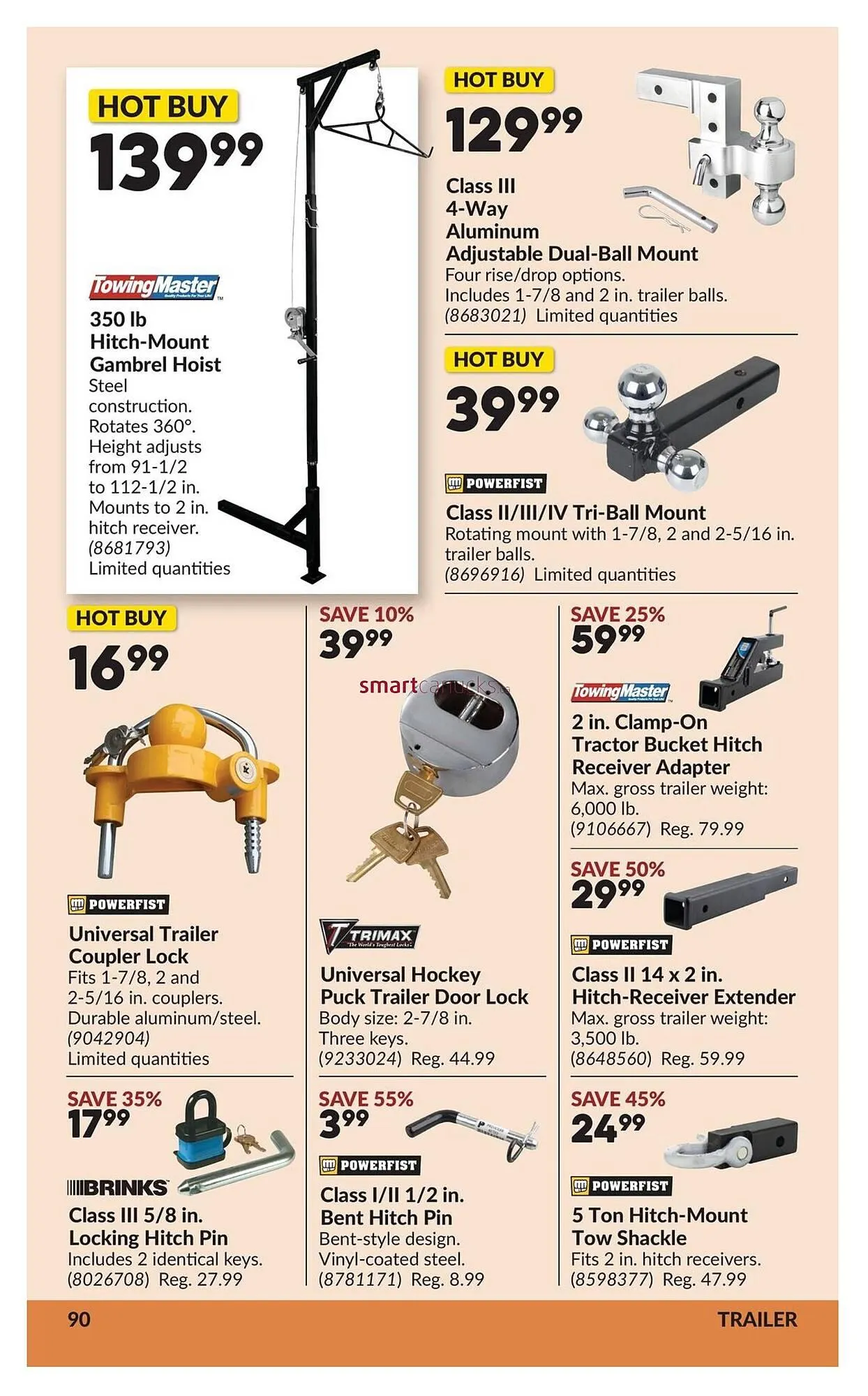 Princess Auto flyer from October 16 to October 26 2025 - flyer page 96