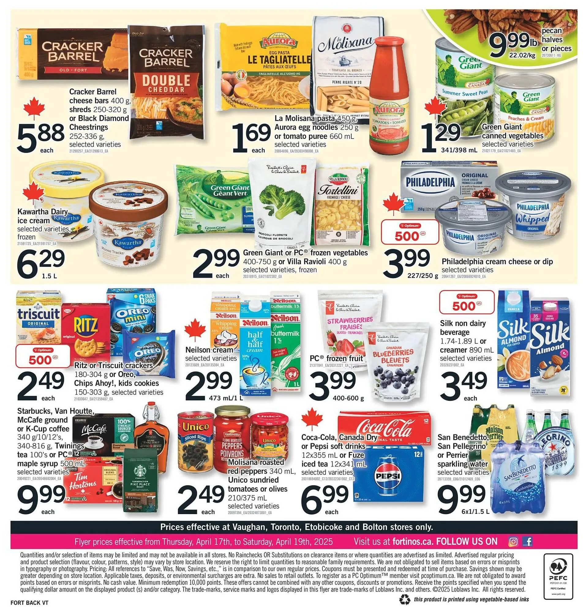Fortinos flyer from April 18 to April 24 2025 - flyer page 2